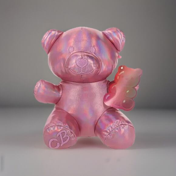 🔥Candy Bears Valentines Day Metallic Plush 8" Stuffed Animal Rose BNWT🔥 - Picture 1 of 4